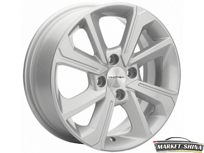 Khomen KHW1501 (Logan/Sandero/Xray) 6 x 15 4*100 Et:40 Dia:60.1 Black-FP