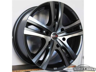 MAK Aria 9,5 x 20 5*150 Et: 53 Dia: 110,2 Gun Metallic-Mirror Face