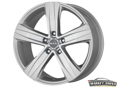 MAK Stone 5 6.5 x 15 5*118 Et:65 Dia:71.1 Gloss Black