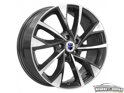 K&K Роквуд (КС900) 7 x 17 5*110 Et:38 Dia:65.1 Алмаз черный