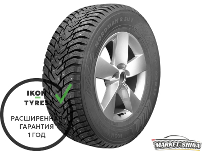 Ikon Tyres (Nokian Tyres) Character Ice 8 SUV (Nordman 8 SUV) 265/70 R17 115T
