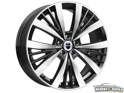 K&K Марвел 7.5 x 19 5*120 Et:40 Dia:72.6 алмаз черный