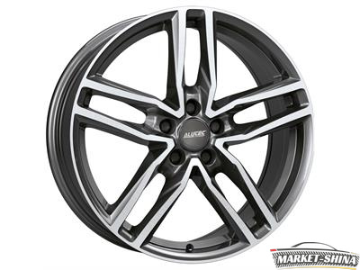 ALUTEC Ikenu 8 x 19 5*112 Et: 20 Dia: 66,5 Graphite Front Polished