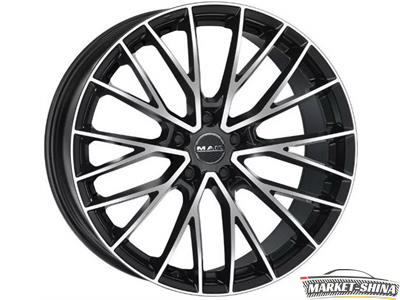 MAK Speciale 8.5 x 19 5*114.3 Et:40 Dia:76.1 Black Mirror