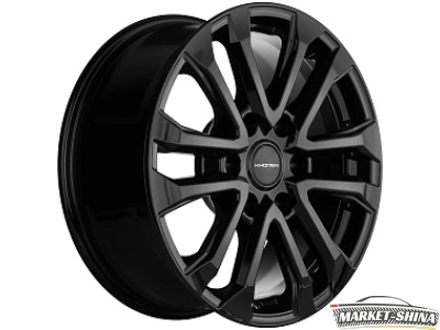 Khomen KHW1805 (Tank 300/500) 7.5 x 18 6*139.7 Et:36 Dia:100.1 Black-FP