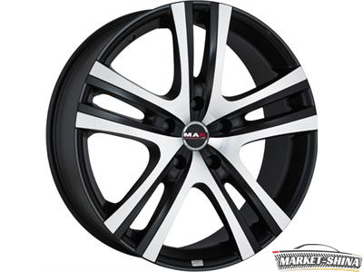 MAK Aria 9,5 x 20 5*150 Et: 53 Dia: 110,2 Ice Black