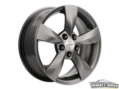 Khomen 1504 6 x 15 5*100 Et:40 Dia:57.1 G-Silver