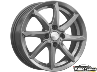 Скад Osaka (КЛ317) 6 x 15 4*100 Et:45 Dia:67.1 Алмаз бархат новый