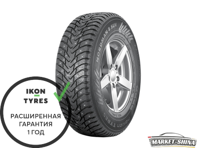 Ikon Tyres (Nokian Tyres) Character Ice 8 SUV (Nordman 8 SUV) 225/65 R17 106T