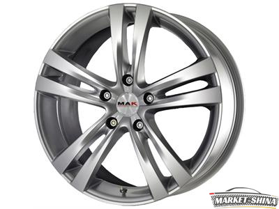 MAK Zenith 6.5 x 15 5*100 Et:35 Dia:72.3 Hyper Silver