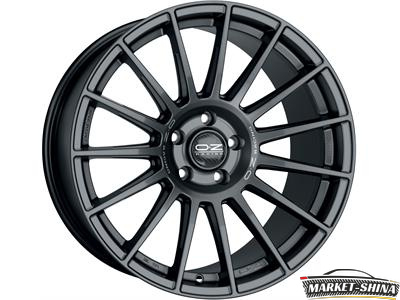 OZ Superturismo LM 8 x 18 5*112 Et:48 Dia:75 Matt Race Silver + Black Lettering