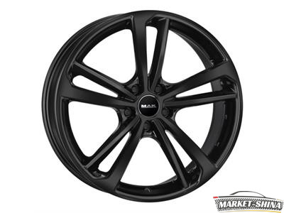 MAK Nurburg 9,5 x 21 5*112 Et: 25 Dia: 66,45 Gloss Black